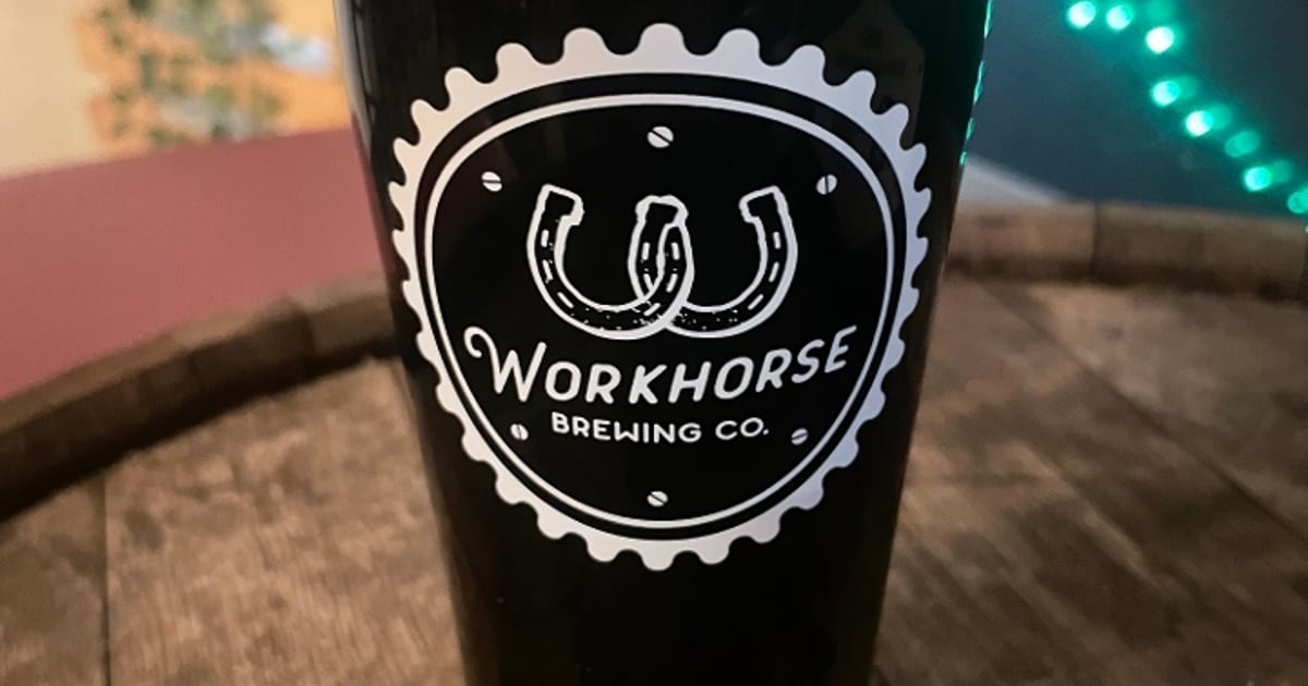 Punch Card 5 Black Lager Beer Workhorse Brewing Company
