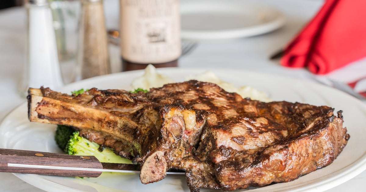 20 Oz Aged Ribeye Dinner Austin's Ale House