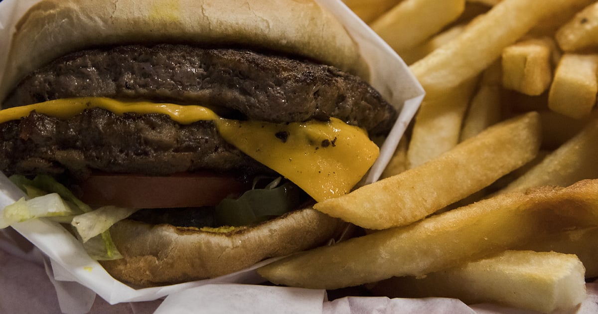 Double Cheese Burger Dinner Lutes Casino Bar & Grill in Yuma, AZ