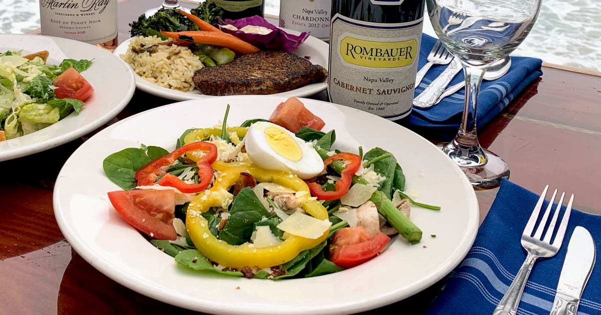 Spinach Salad - Appetizers, Soups & Salads - Fisherman's Restaurant and ...