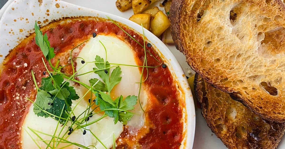 Eggs in Purgatory* Brunch Menu Proof Artisanal Pizza & Pasta