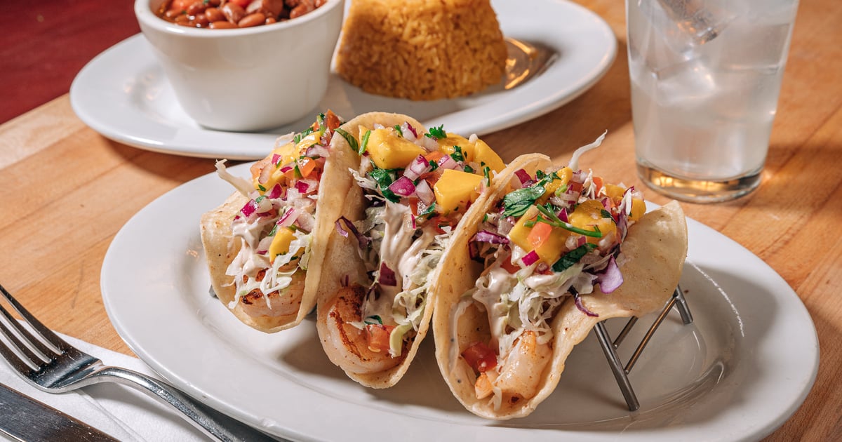 Fish or Shrimp Tacos Menu Frances Marie's Restaurant & Cantina