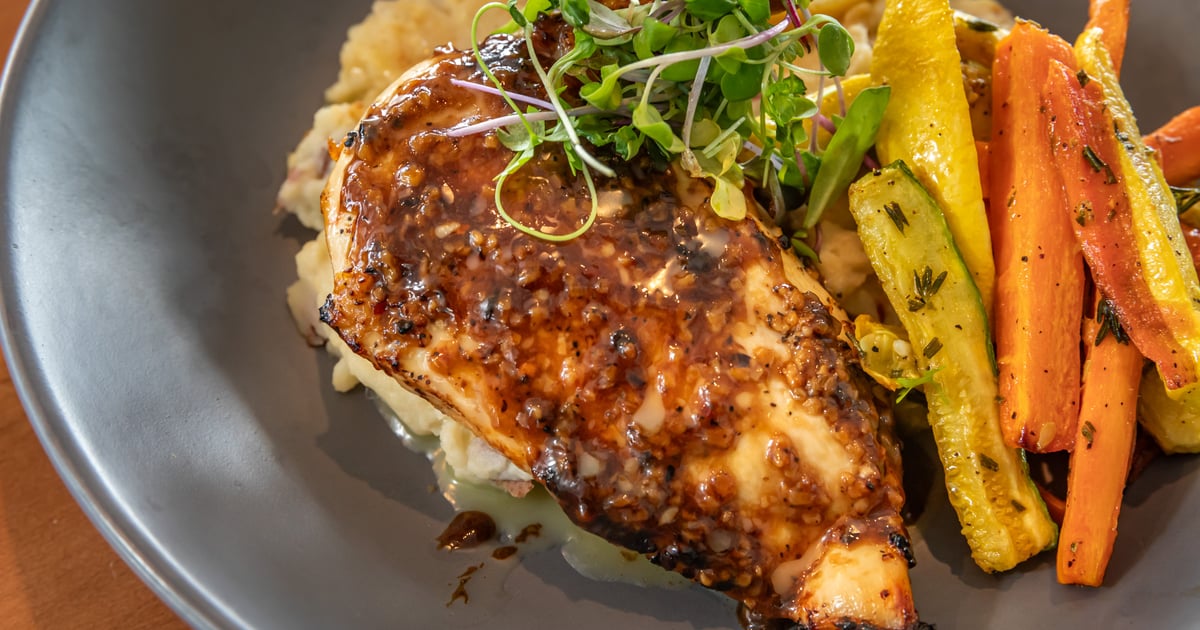 Lemon Balsamic Statler Chicken - Menu - JB's on the Water - Restaurant ...