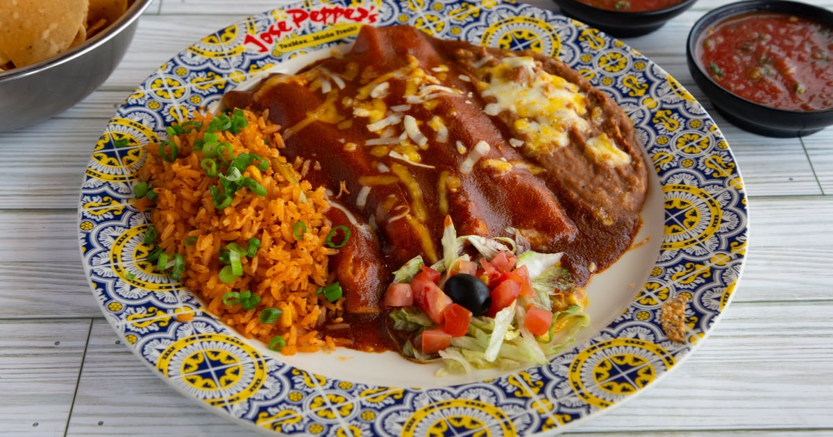Enchilada Platters Dinner Jose Pepper's