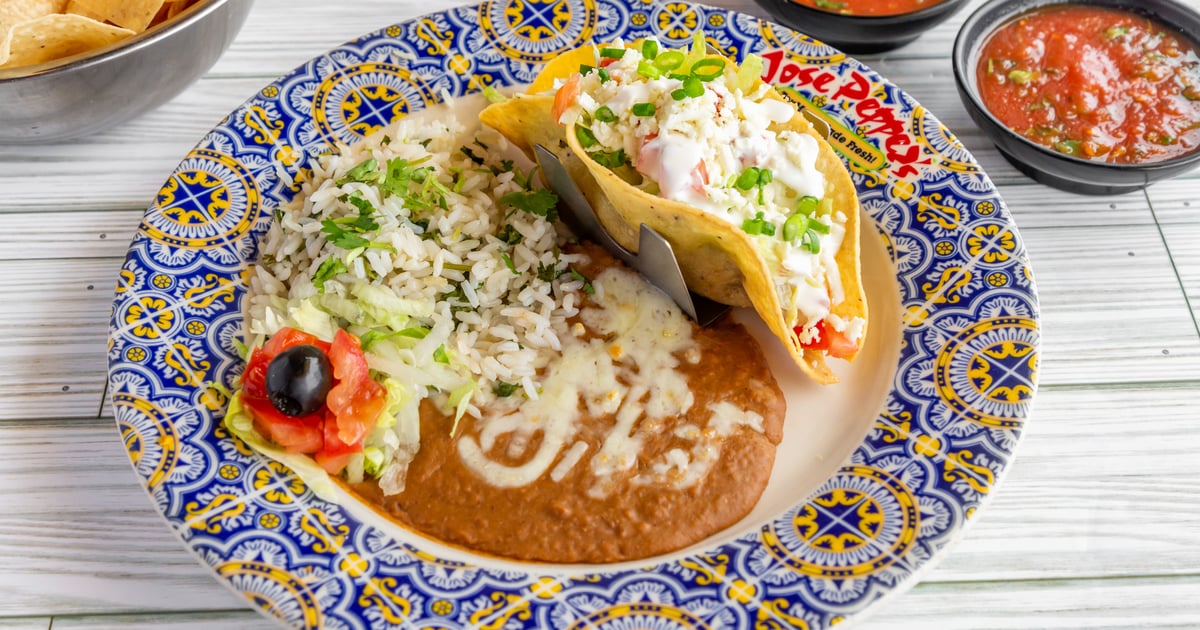 Lunch Anniversary Taco - Jose Pepper's