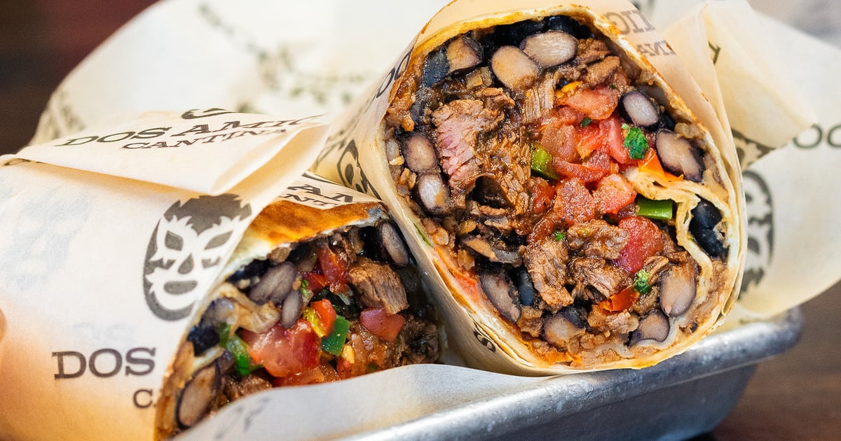 El Borracho Burrito - Dos Amigos Cantina - Mexican Restaurant in 