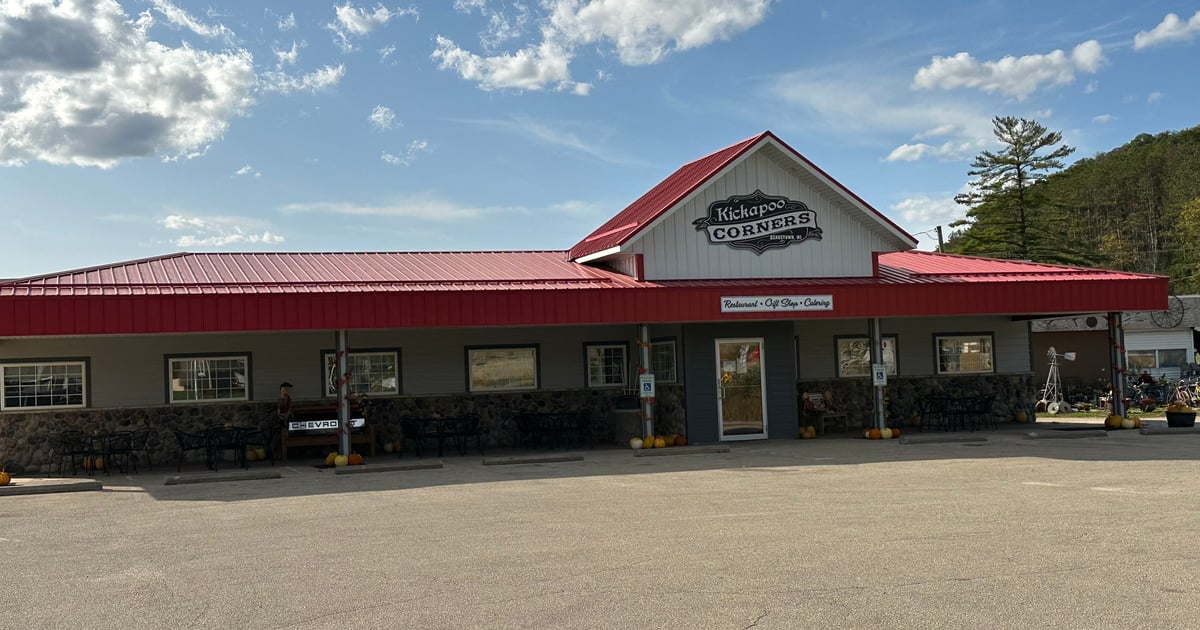 Kickapoo Corners Restaurant in Readstown, WI