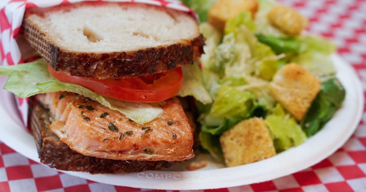 Smoked Salmon Sandwich TAKE OUT MENU The Salmon Cooker Seafood