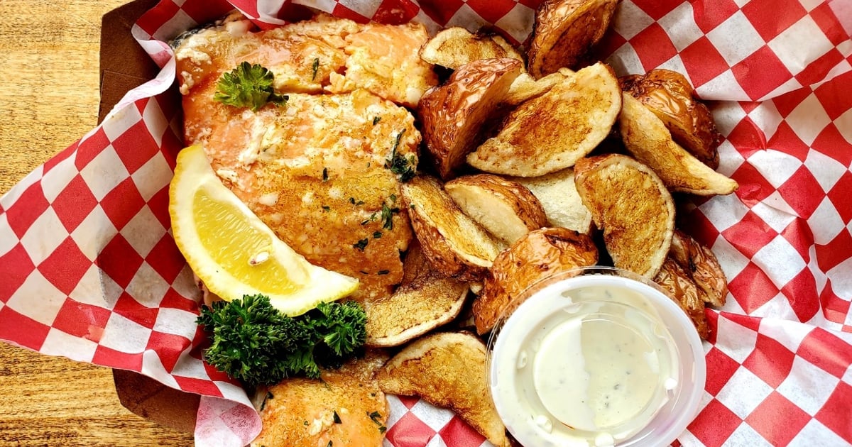 Smoked Salmon F&C TAKE OUT MENU The Salmon Cooker Seafood