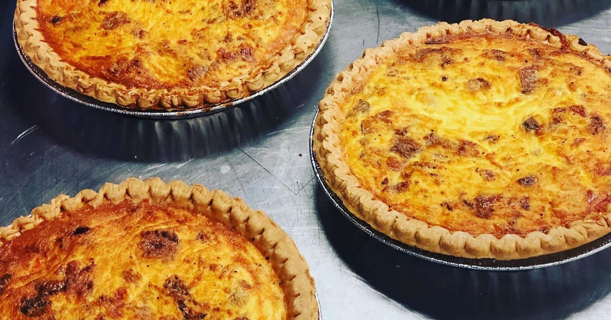 Breakfast Quiche Brunch Menu Cantwell's Tavern American