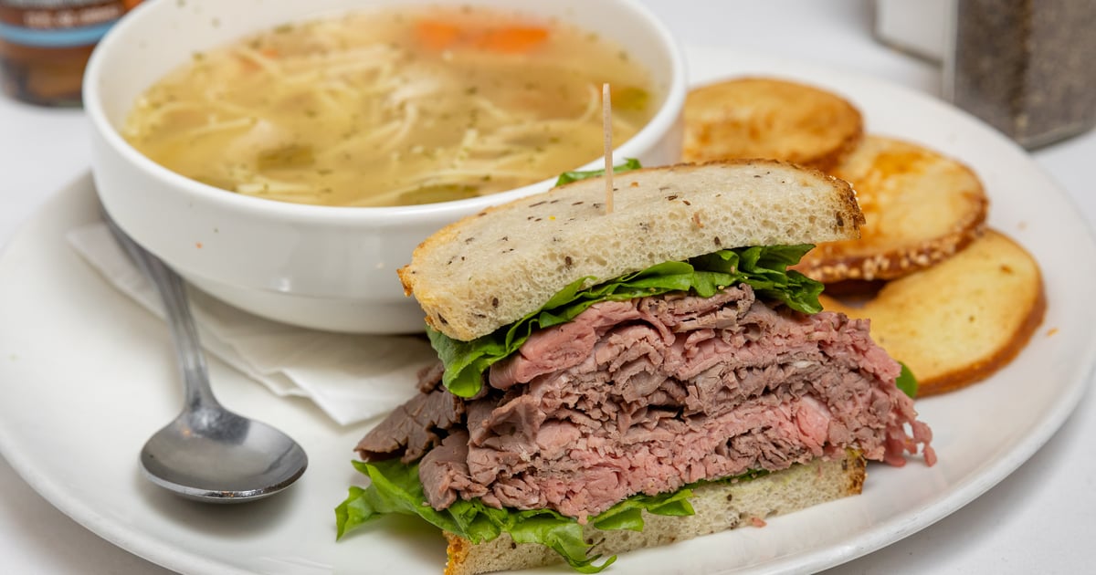 Half & Half Main Menu Lovi's Deli Delicatessen in Calabasas, CA