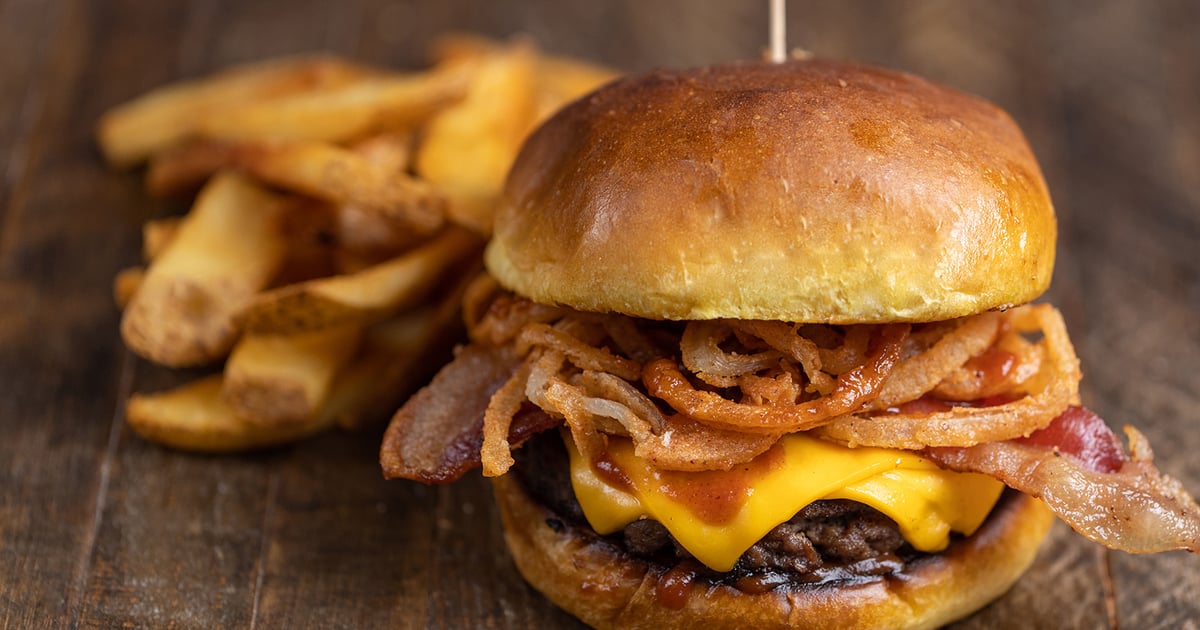 Western BBQ Burger - All Day Menu - Corky&amp;#39;s Kitchen and Bakery ...