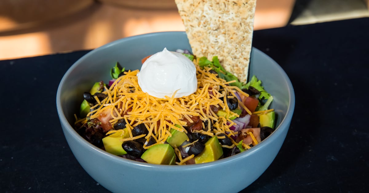 Quinoa Taco Bowl Food Taste Bistro & Coffee Bar Cafe in East