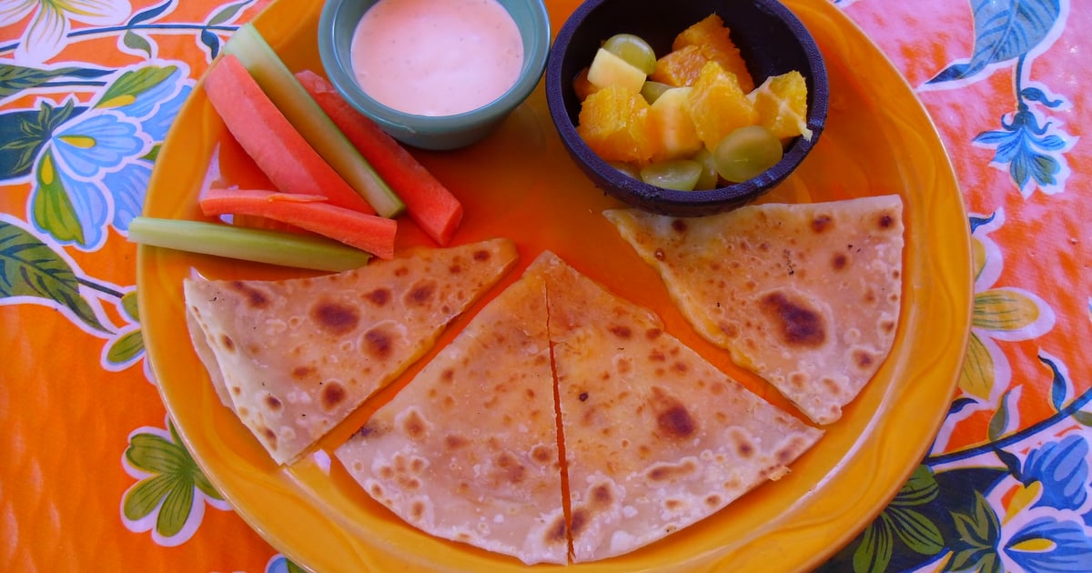 Kids Quesadilla Main Menu Casa De Bandini Mexican Restaurant in Carlsbad, CA