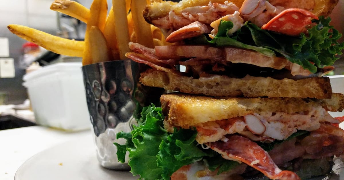 Lobster BLT Food Menu The Barley House Restaurant & Tavern