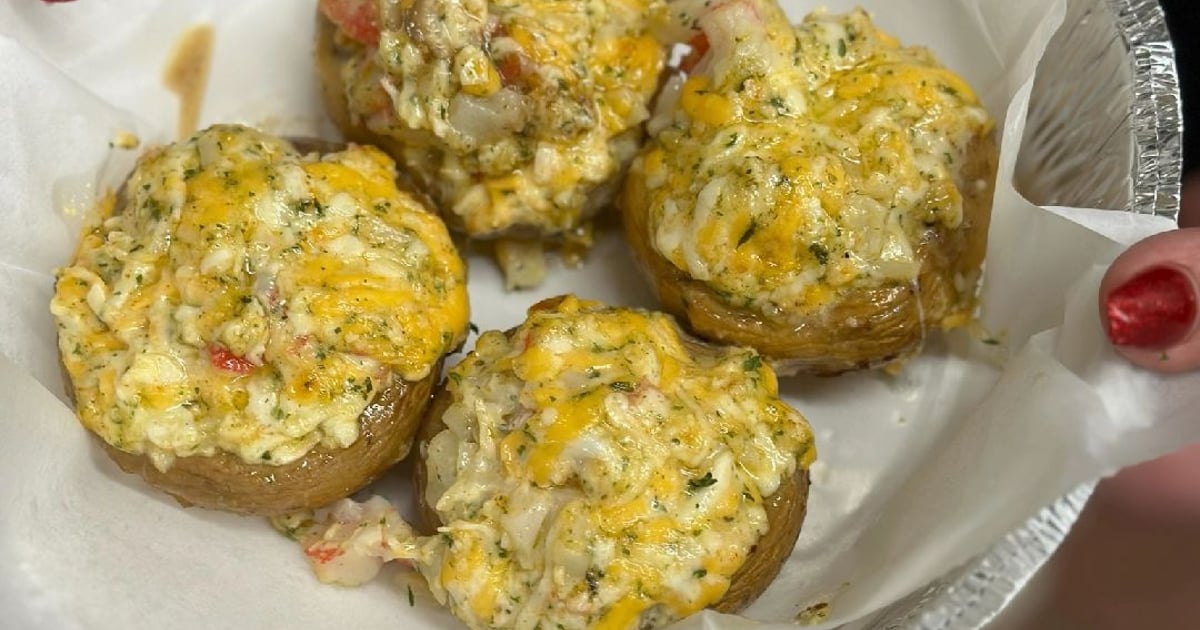 Crabby Sruffed mushrooms Our Menu Catfish Kettle Restaurant