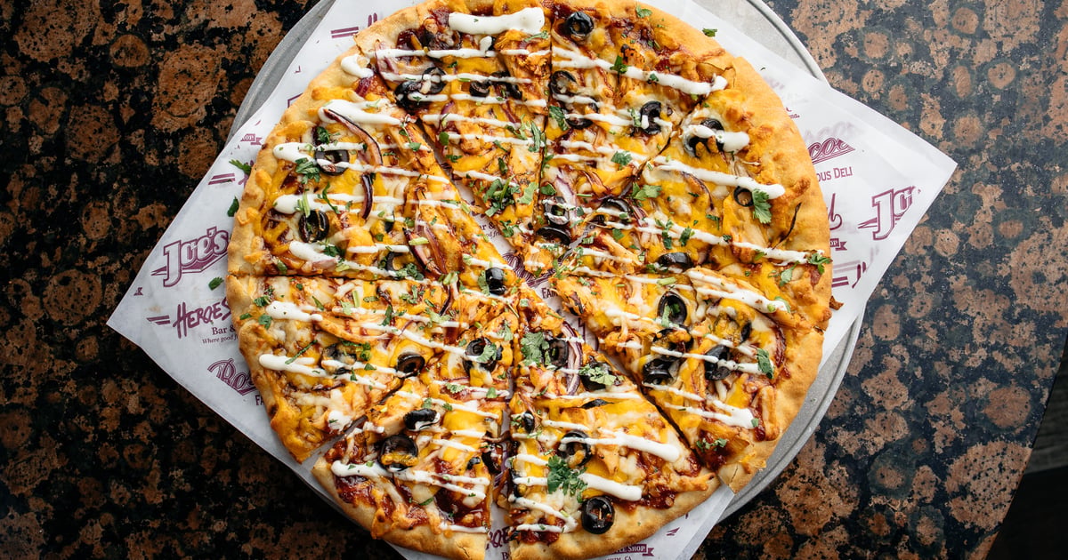 BBQ Chicken Pizza - Heroes Restaurant & Brewhouse-Eastvale