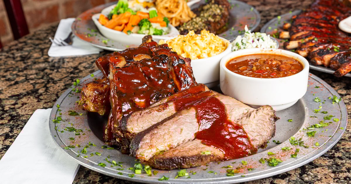 Red Tractor BBQ Platter