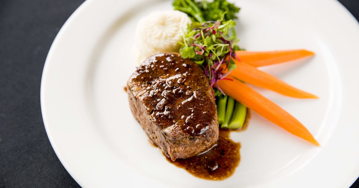Certified Black Angus Filet Mignon Aglio Dinner Manhattan of