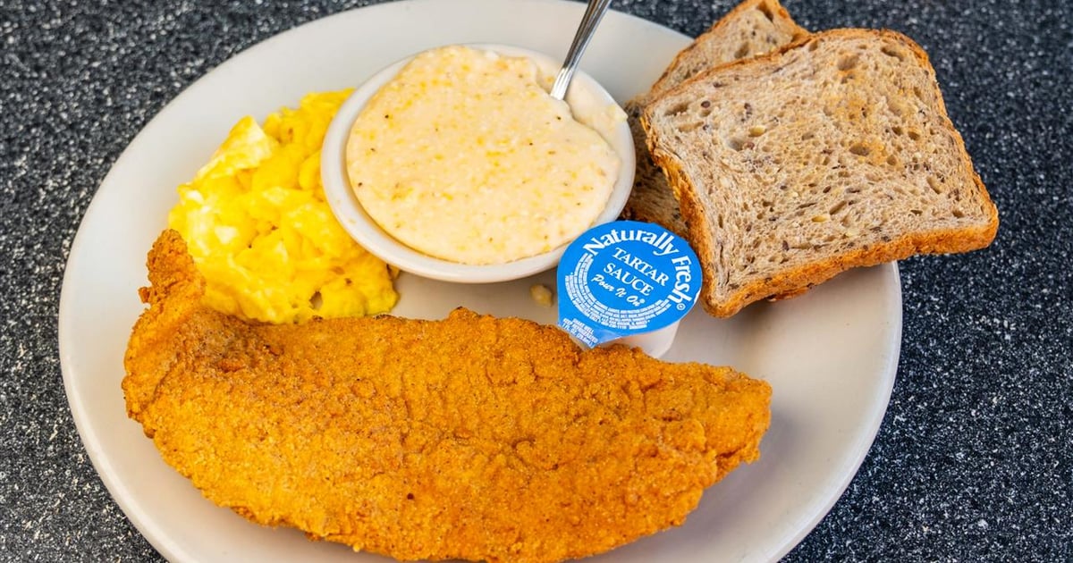 Fried Fish and Grits Douglasville Menu Thumbs Up Diner Restaurant