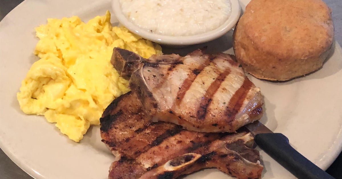 Pork Chops and Eggs Douglasville Menu Thumbs Up Diner Restaurant