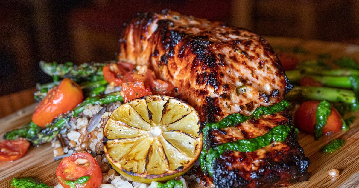 Cedar Plank Salmon Fireside Grille Menu The Fireside Grille Voted