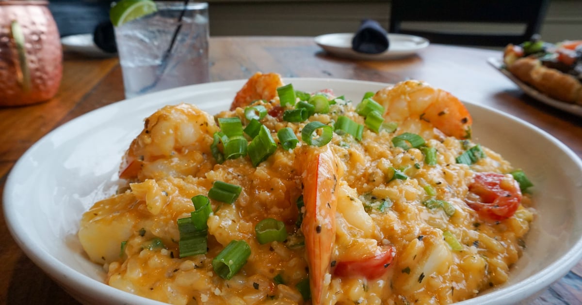 Shrimp Scallop Risotto Dinner Menu Carmela S Kingston