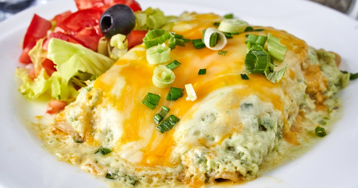 Spinach Enchilada Wedding Packet Sharko's Catering