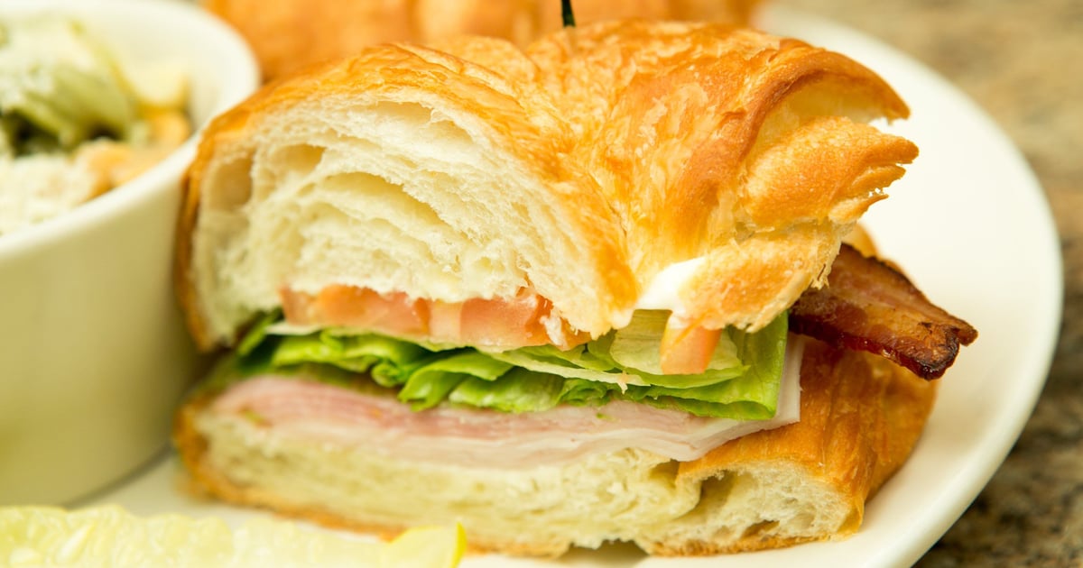 Turkey Club Croissant Menu Geezers American Restaurant in Santa