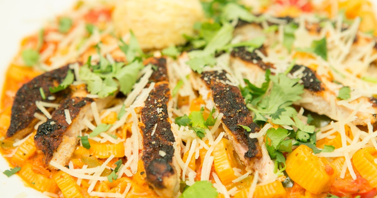 Blackened Chicken & Pasta Santa Fe Menu Geezers American
