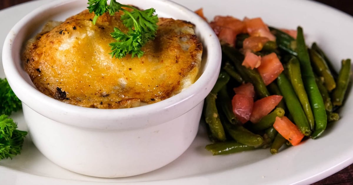 Cottage Pie Food Iron Horse Tavern Tavern in Norcross, GA