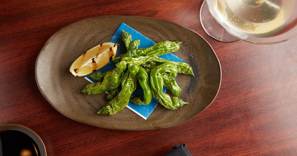 Shishito Peppers Happy Hour The Blue Fish