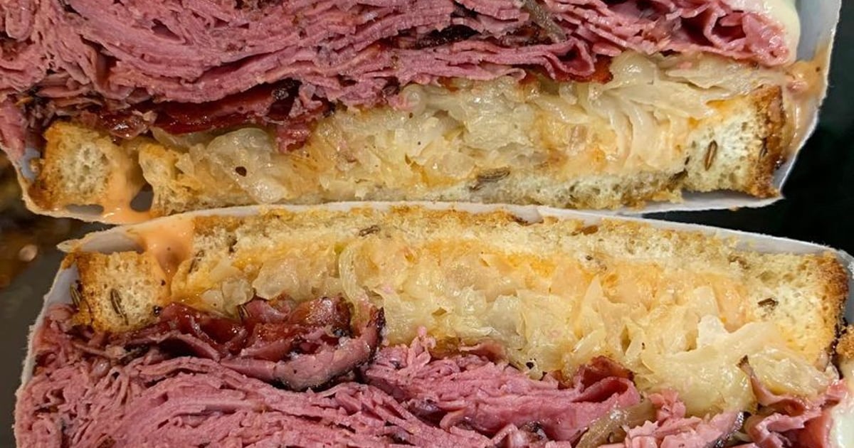 Corned Beef Reuben Lunch Menu Ferring Deli Deli in Baldwin, NY