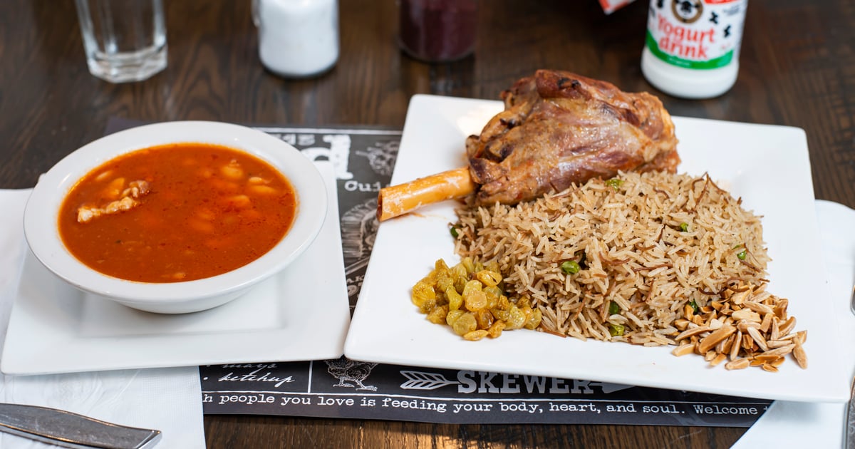 Chicken Shawarma Plate - Zad Mediterranean Cuisine