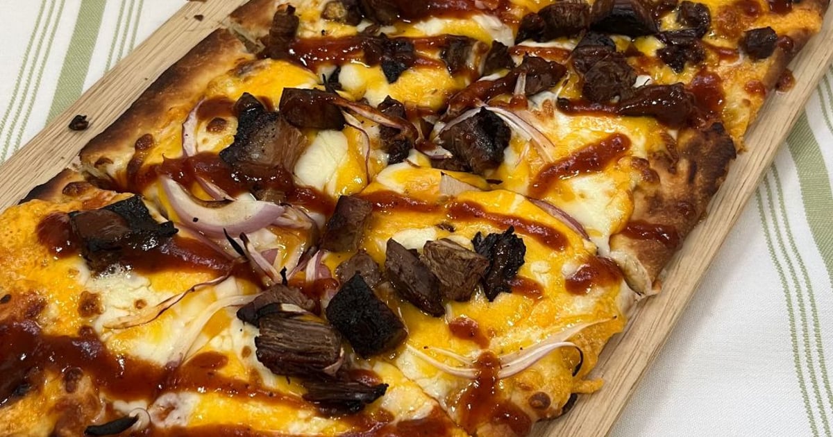 BBQ Brisket FLATBREAD Dinner Sugar & Rye