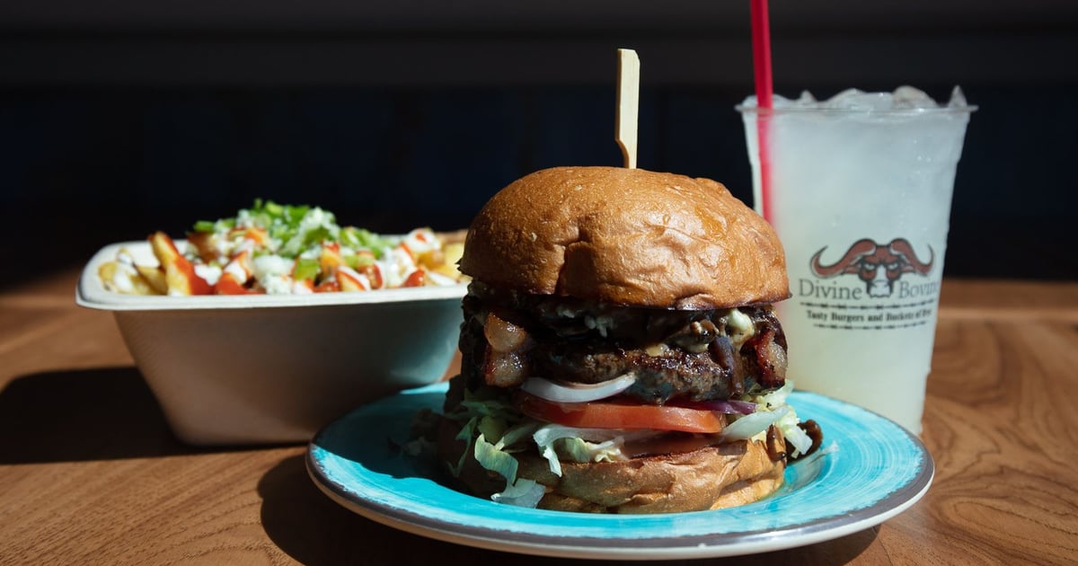 5B Menu Divine Bovine Burgers Burger Joint in Tucson, AZ