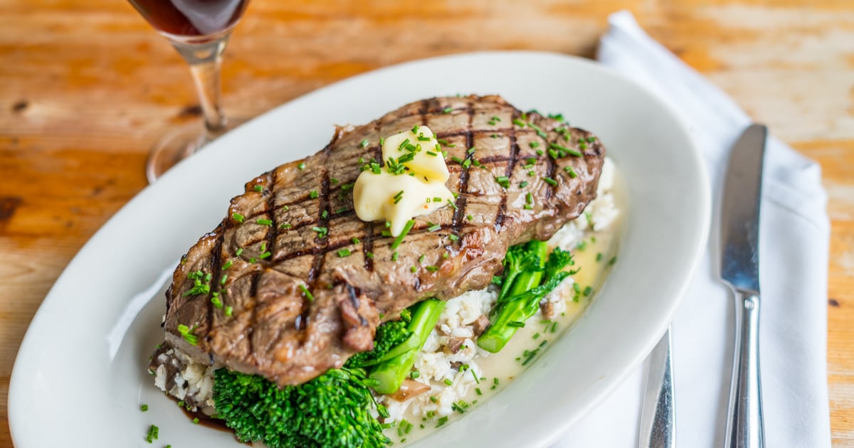 12oz. New York Strip Menu Caffe Tosca Italian Restaurant in