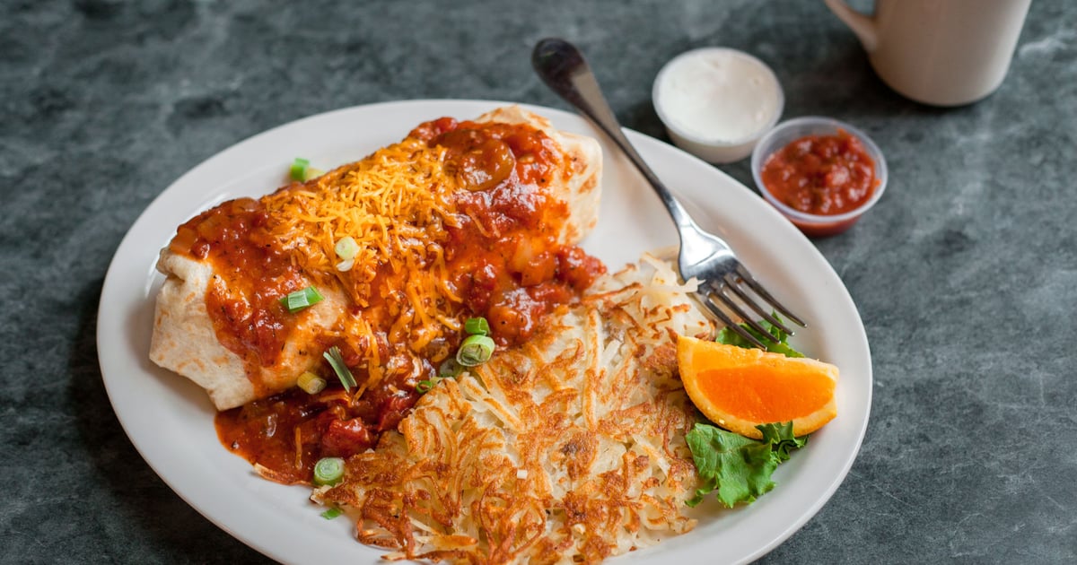 California Burrito Breakfast Costas on the Ave Diner in Seattle, WA