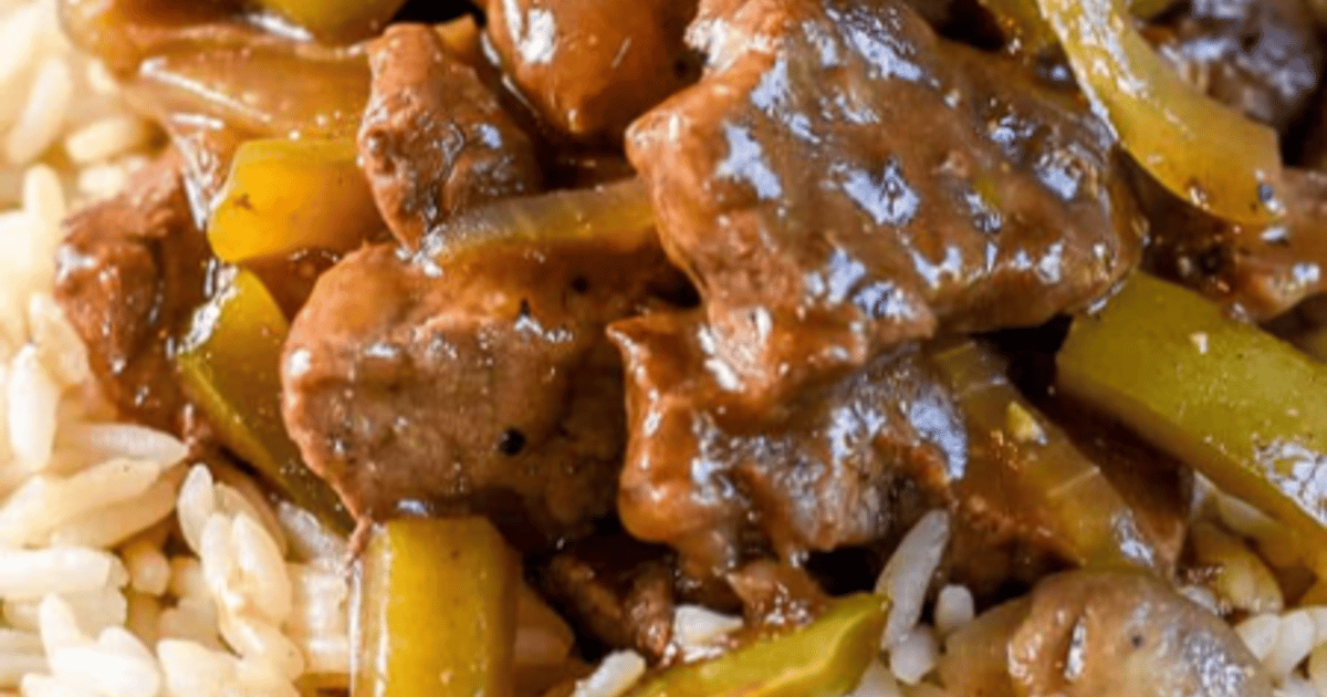 Beef tips and online rice recipe