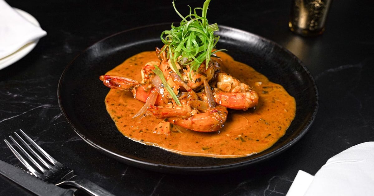 Shrimp De Jonghe Dinner Menu RED South Beach