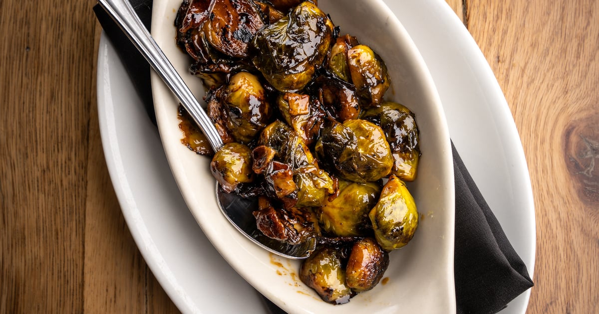 Bacon Brussels Sprouts Dinner Menu Grille 620 Restaurant in Ellicott City, MD