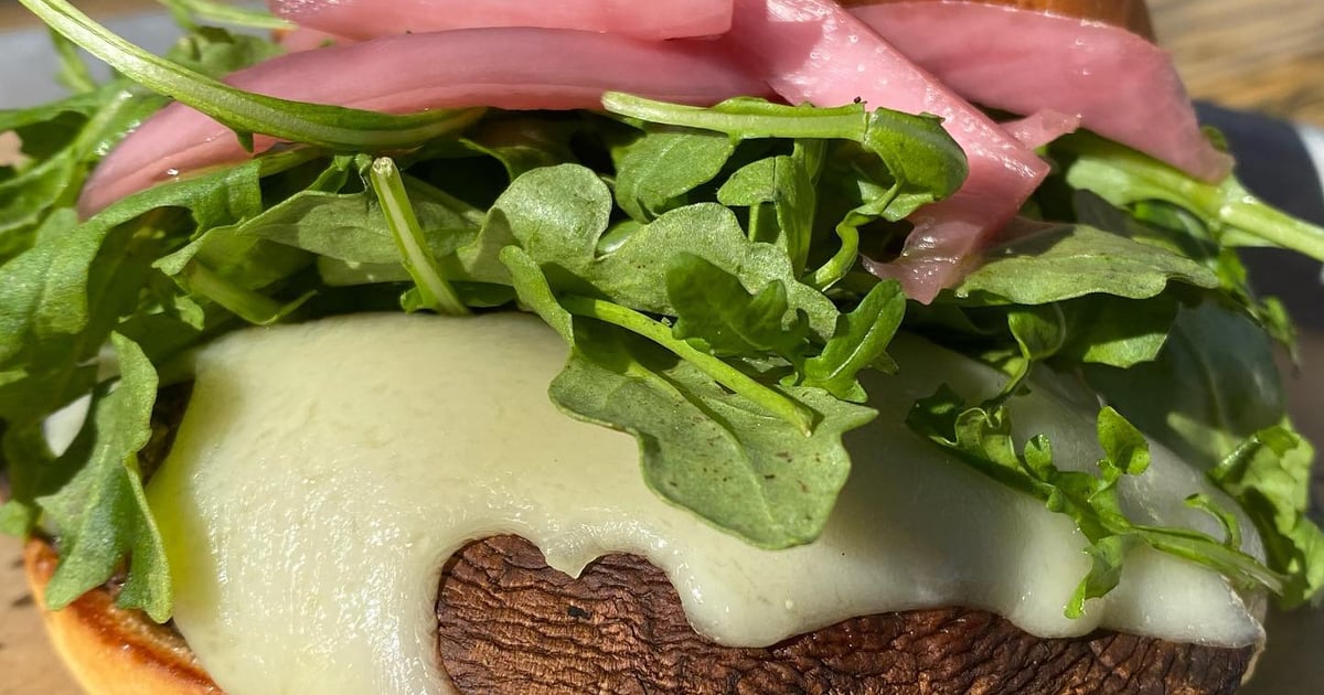 Portobello Sandwich Our Menu Old City Barbeque Barbecue