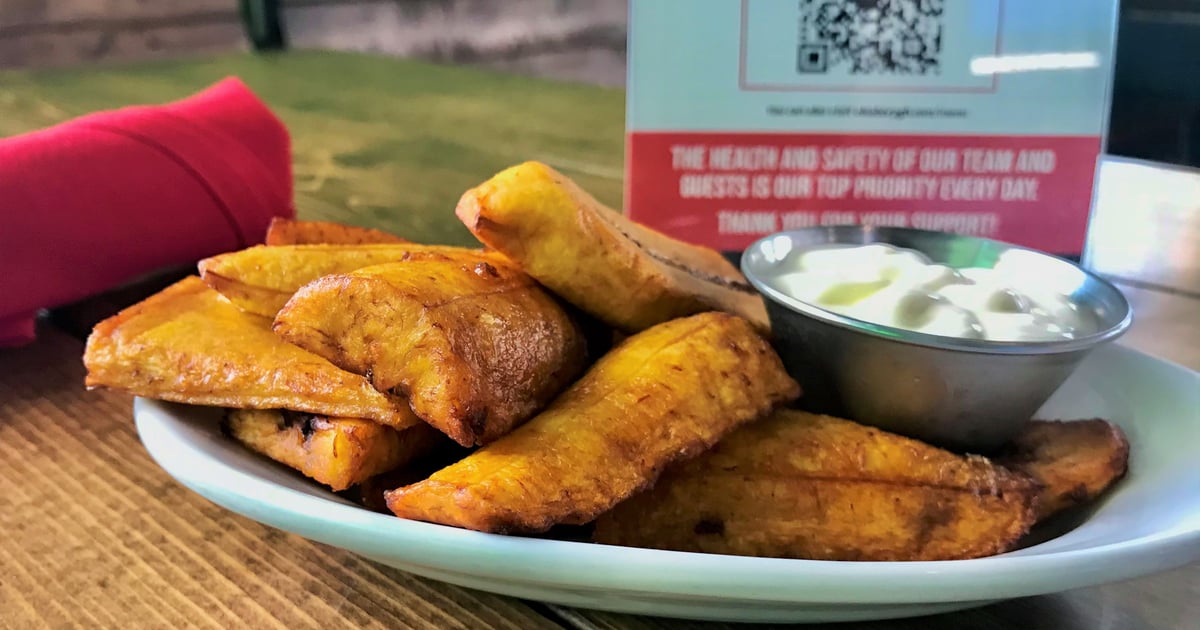 Sweet Plantains Dinner Menu El Sabor Mexican Restaurant in
