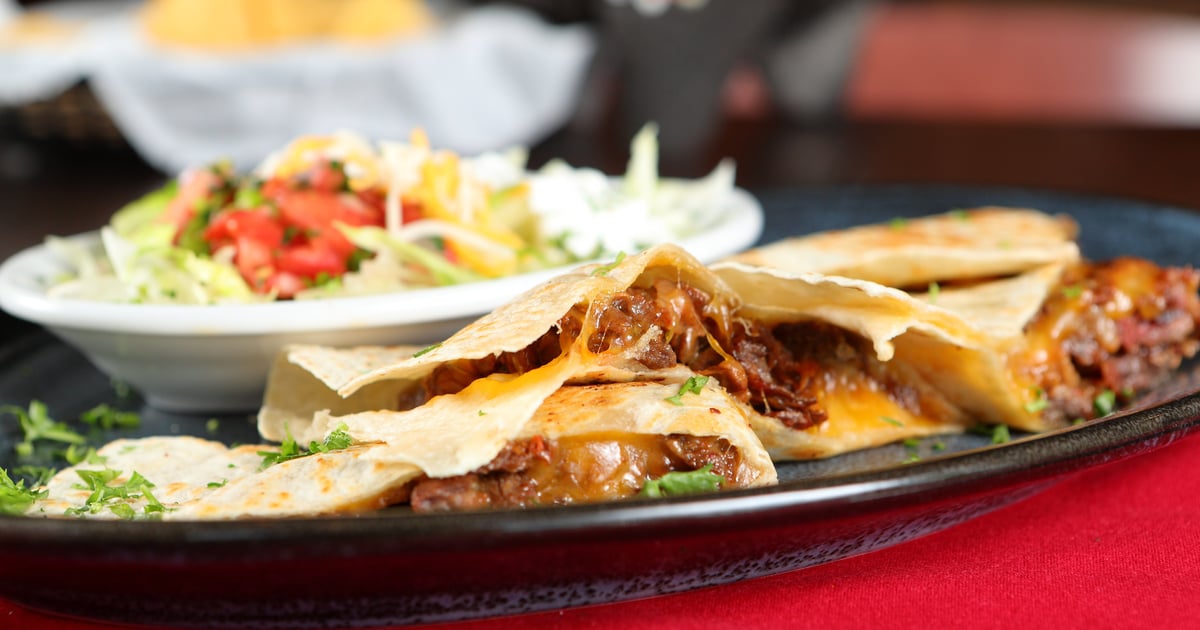 Quesadilla Dinner El Sabor Mexican Restaurant in Pittsburgh, PA
