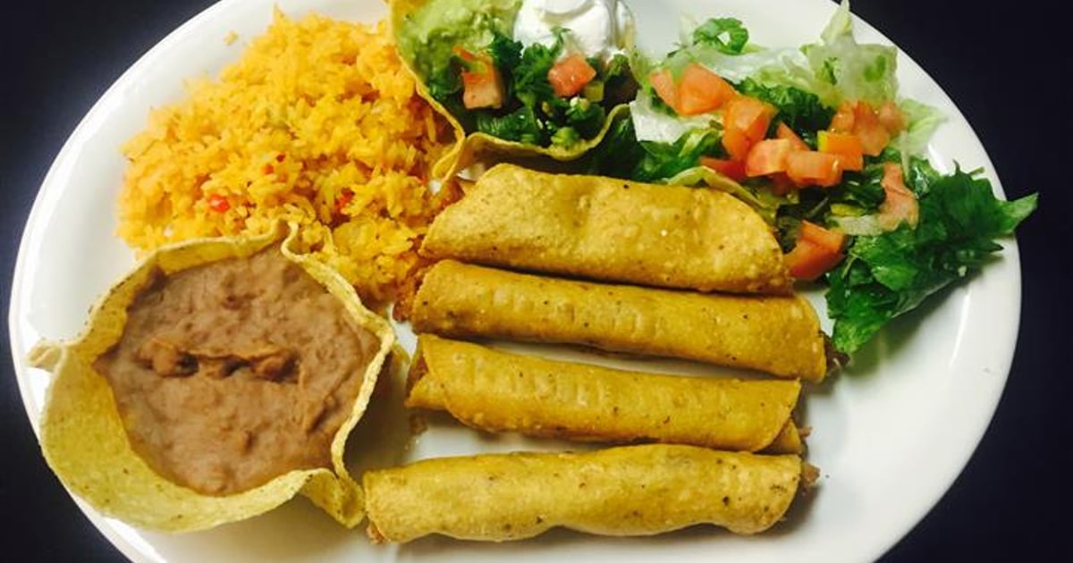 Flauta Plate Our Menu La Bodega Mexican Restaurant & Bar Mexican Restaurant in Odessa, TX