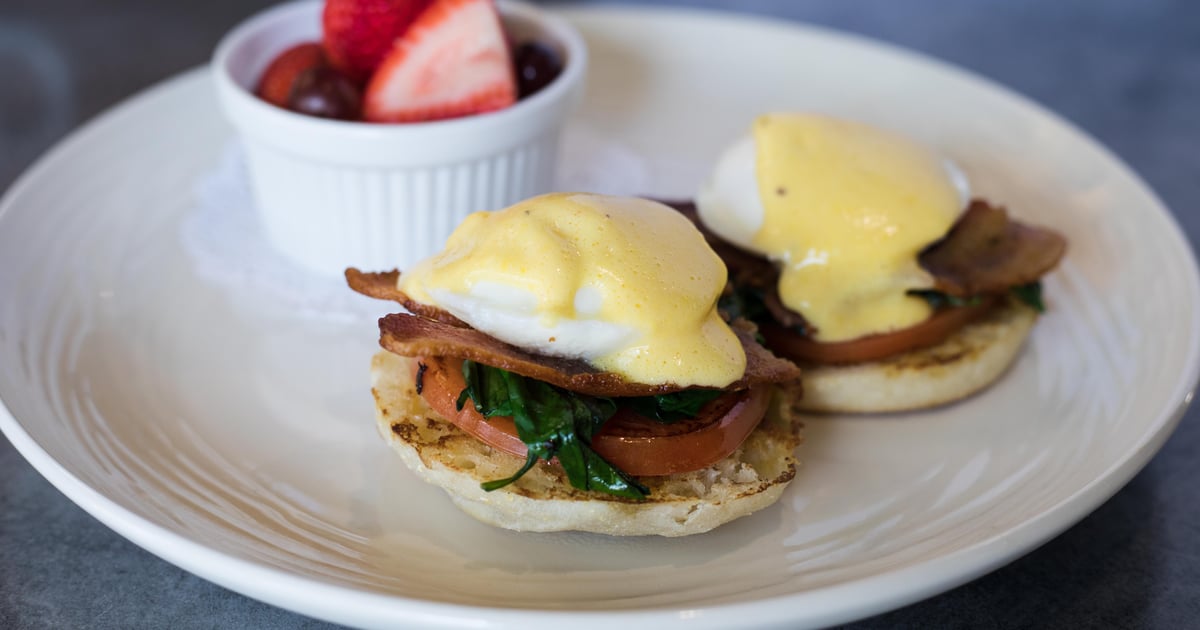 Eggs Florentine Breakfast Think Cafe American Restaurant in San