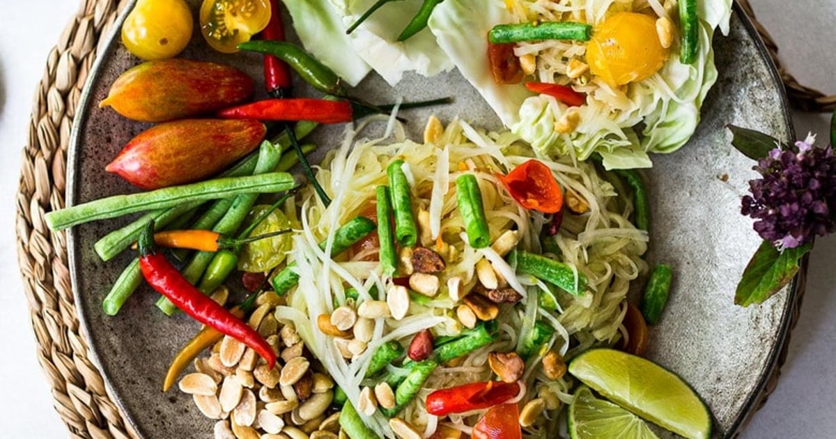 Papaya Salad Main Menu Thai Select & Sushi Bar