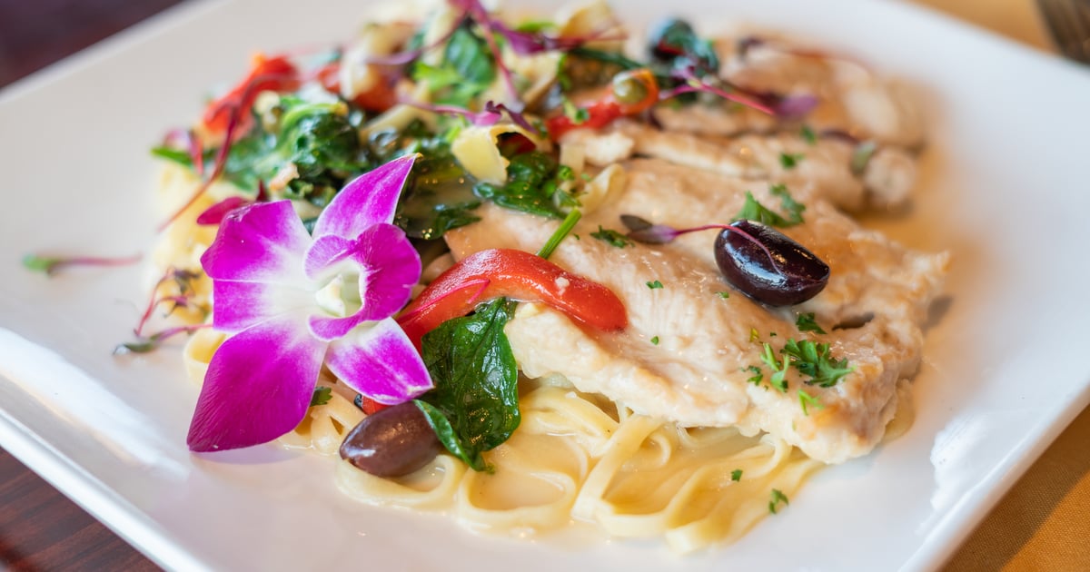 Pollo a la Tuscany Dinner Pecorino Romano Tuscan Cuisine Italian