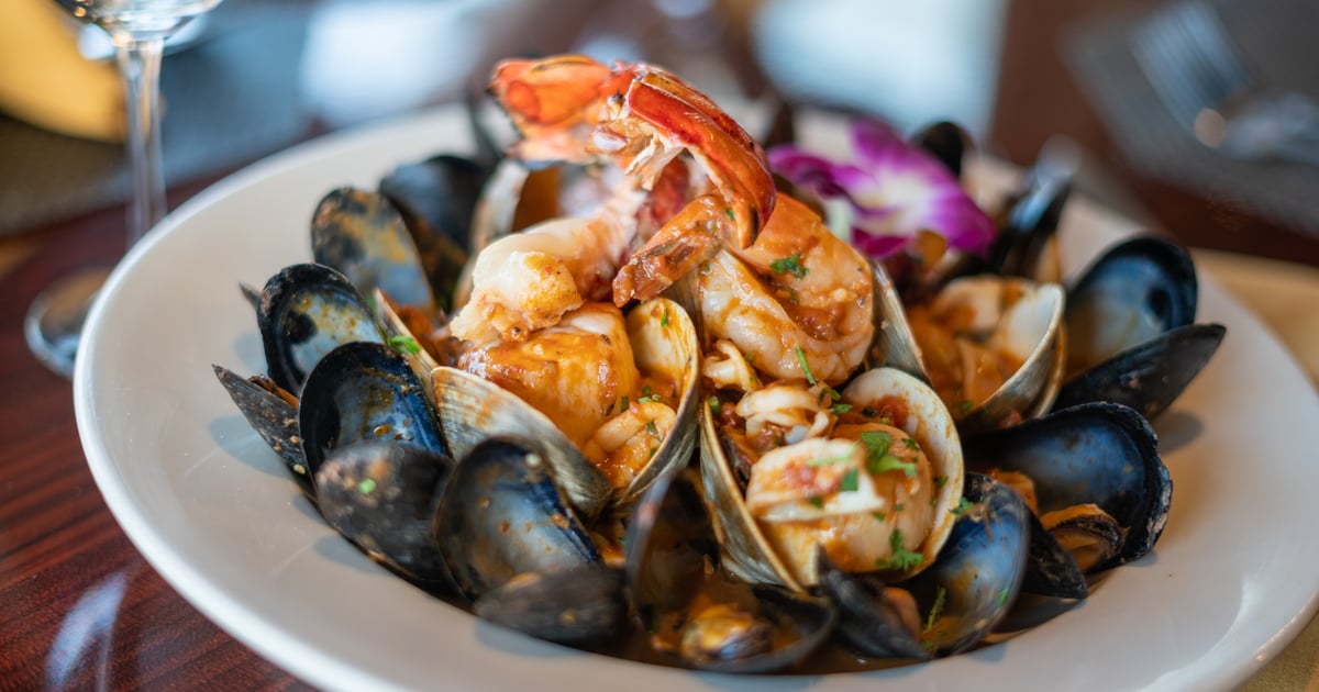 Fruta de Pescatore Menu Pecorino Romano Tuscan Cuisine Italian