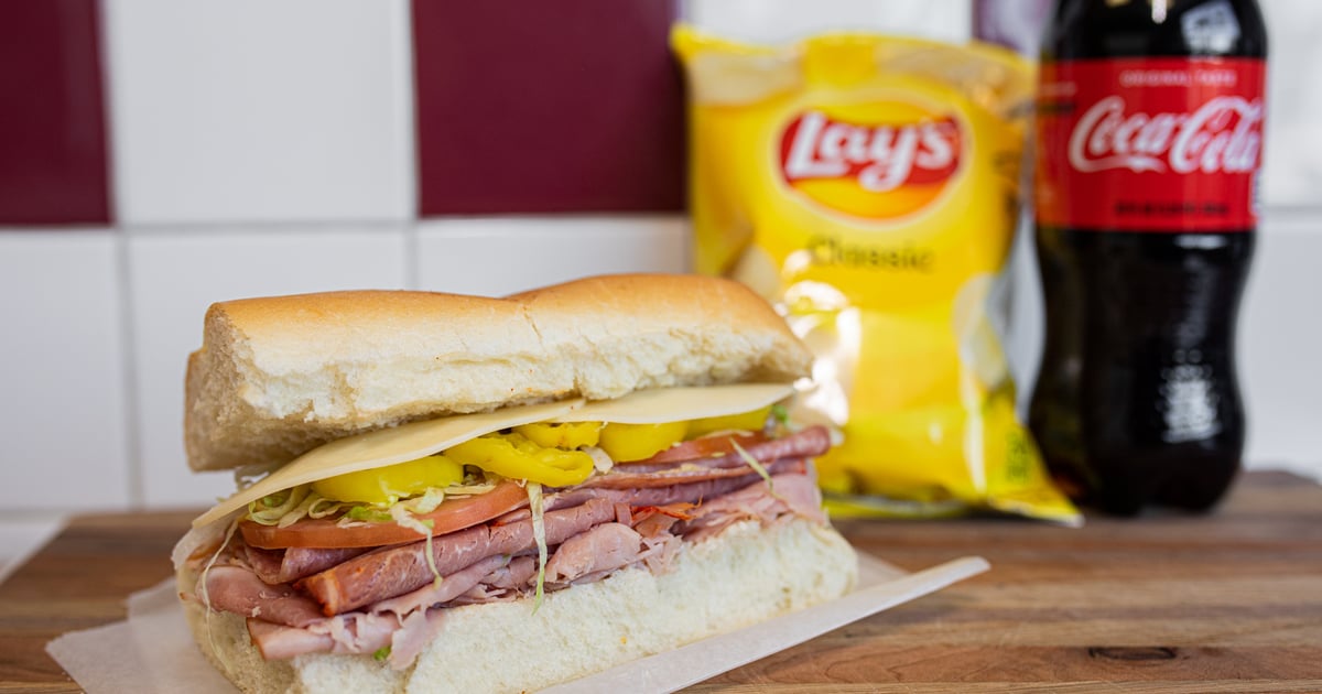 Combo 1 Lunch Menu Ciaccia's Delicatessen Sandwich Restaurant in NY